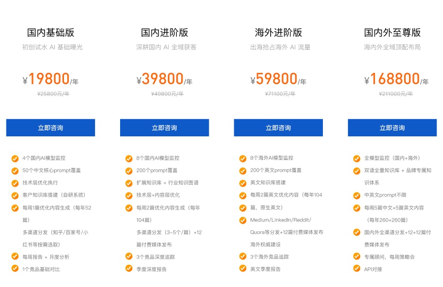 GEO service plans